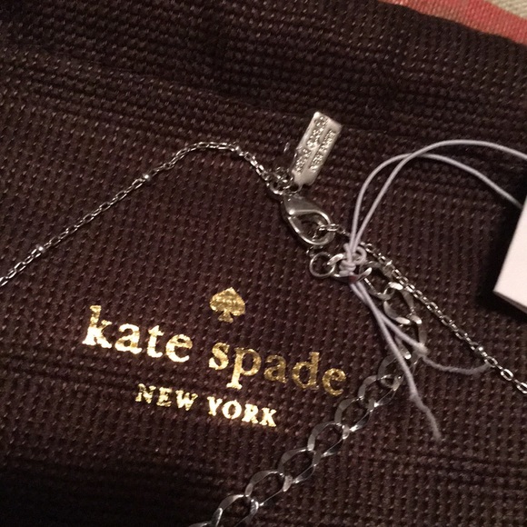 Kate spade sparkle necklace earrings NWT wedding - Picture 4 of 4